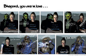 ME2: Shepard, you are in love :3