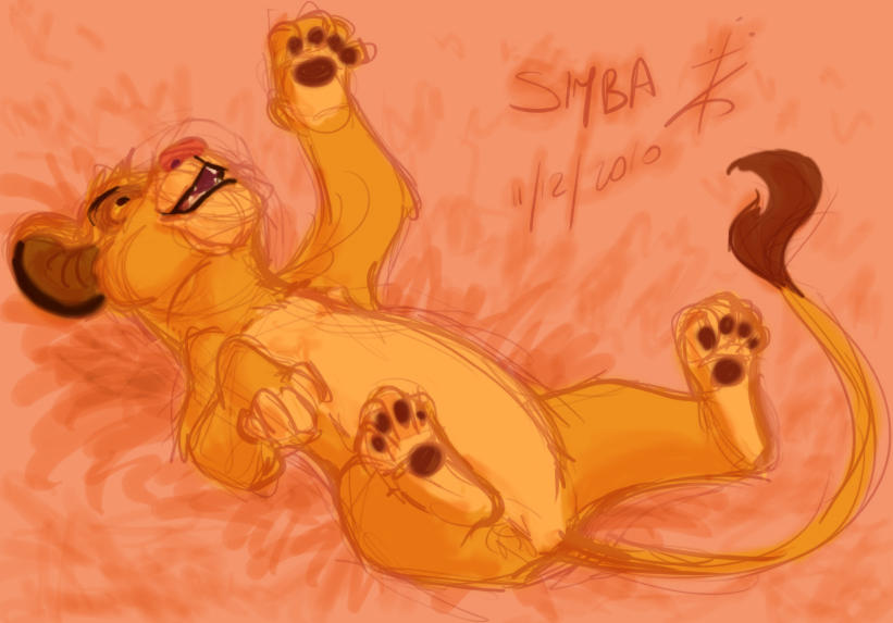 Happy Color Simba Runs Simba quick colors by TakuSalvemini on DeviantArt
