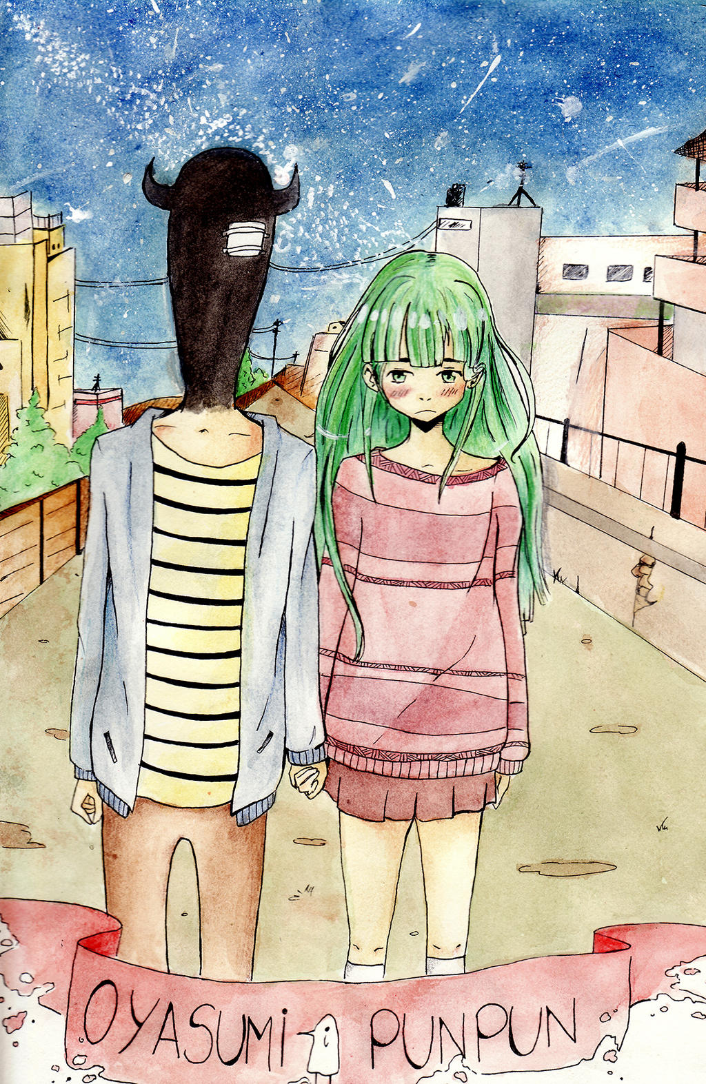 Oyasumi Punpun by nathadario on DeviantArt