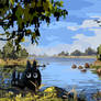 Totoros in autumn