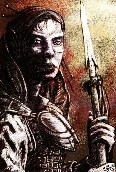Orochess, female Orc by Mangalore