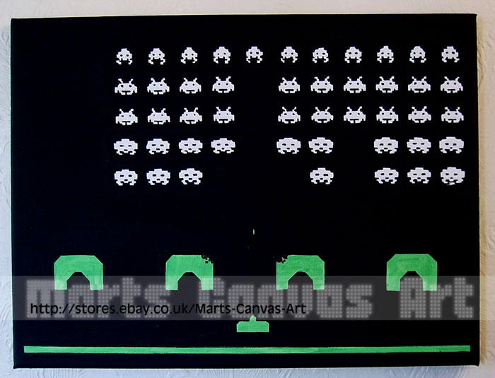 Space Invaders by MartsKustomArt on DeviantArt