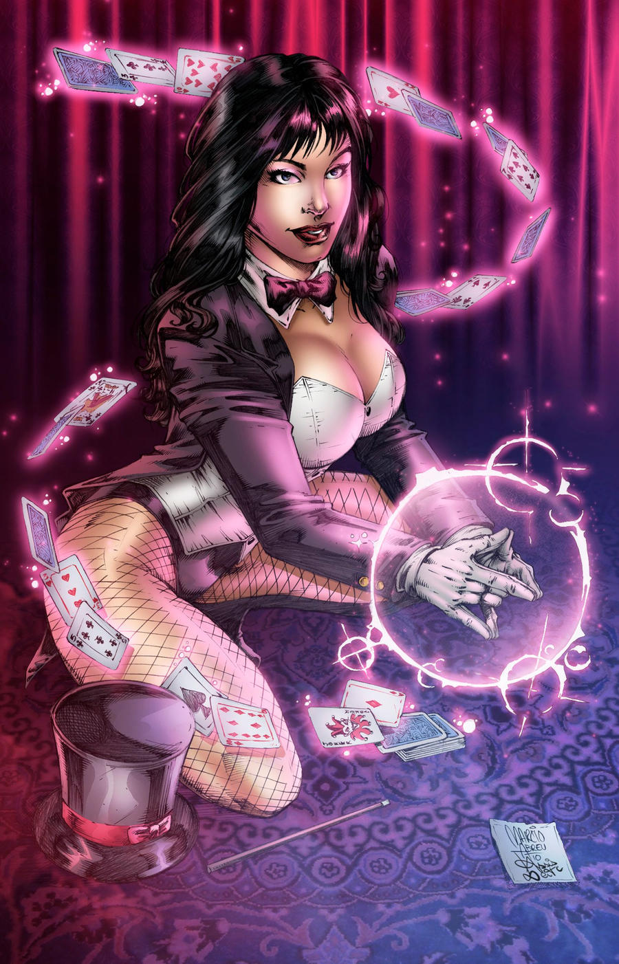 Zatanna Letters Colors