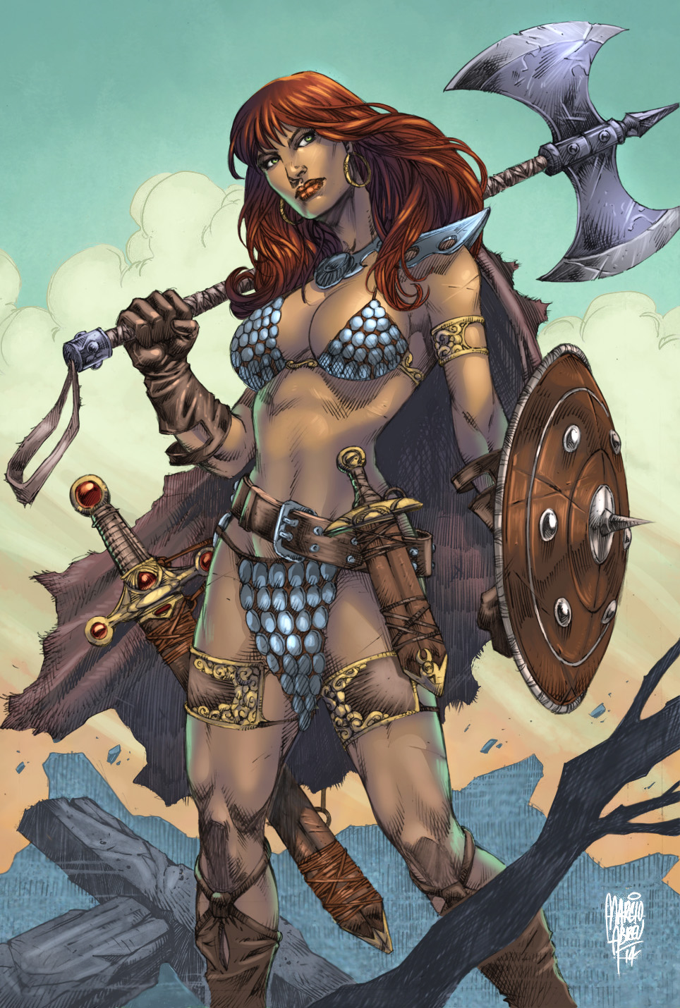 Red Sonja Colors