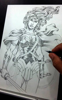 Wonder Woman Pencil