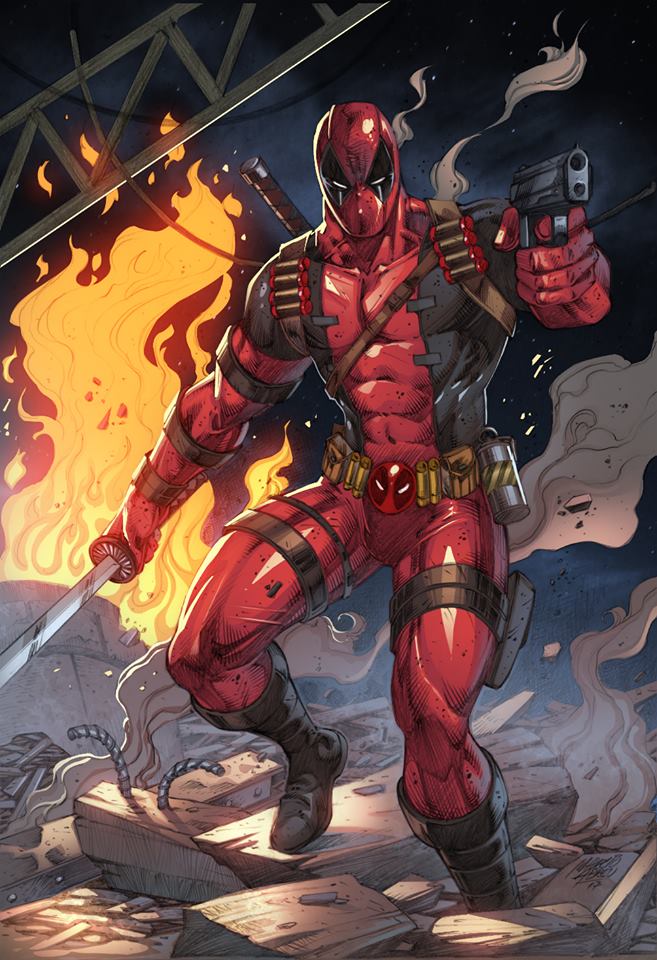 Deadpool Colors by MARCIOABREU7 on DeviantArt