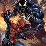 Spiderman vs Venom Colors