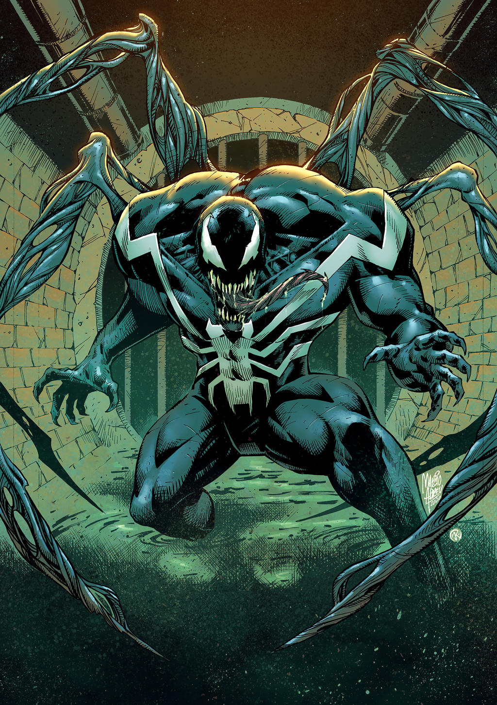 Venom Inverted Color Venom Colors by MARCIOABREU7 on DeviantArt