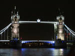 Tower bridge by night. by MagicoffMusic