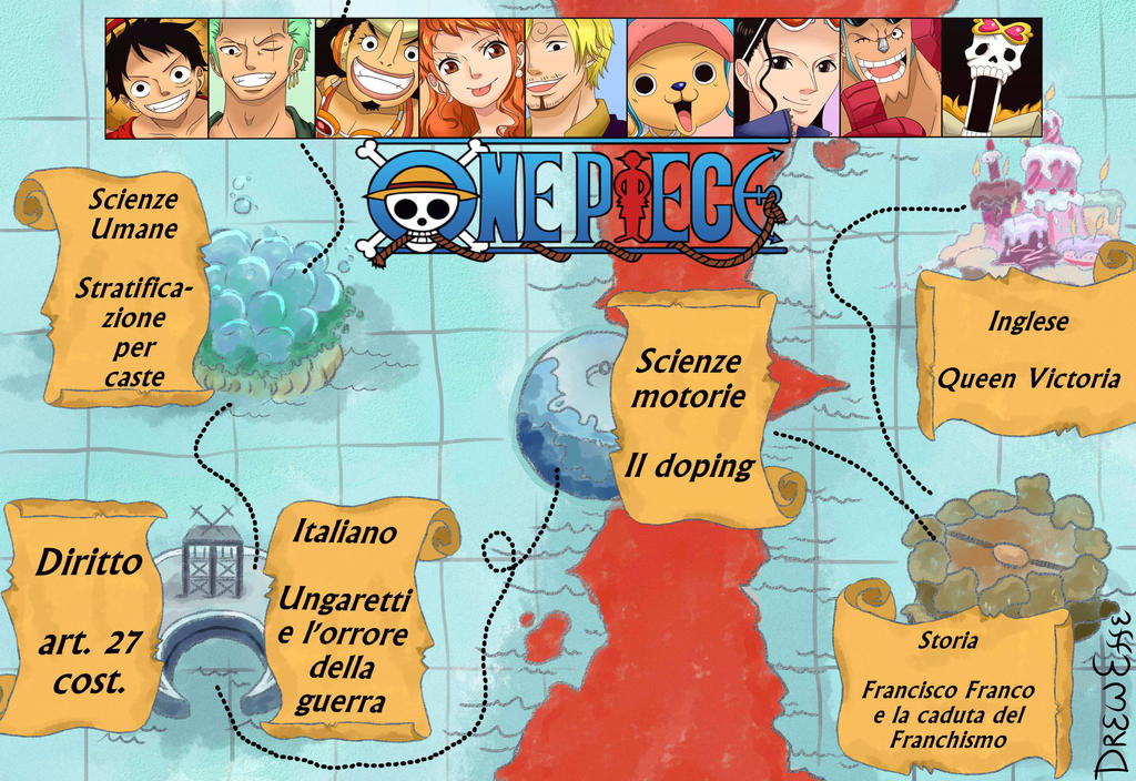 One Piece map by DrewEffe on DeviantArt