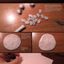 Polymer clay tutorial - Valar Morghuils coin