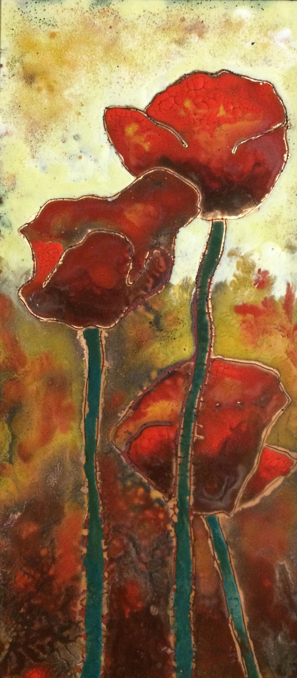 Poppies in Fire