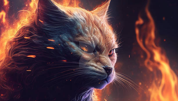 Angry Cat Vector Illustration by mooresartworks on DeviantArt