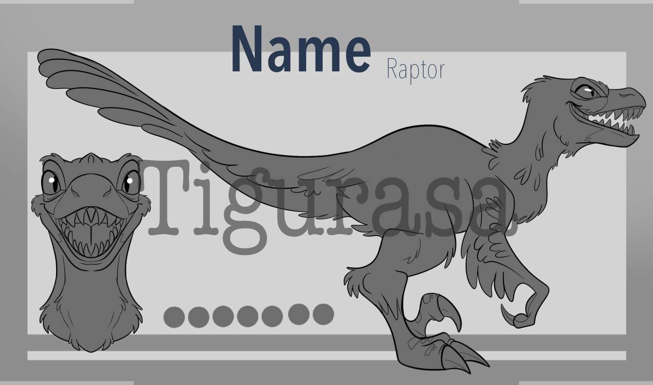 Raptor base by Tigurasa on DeviantArt