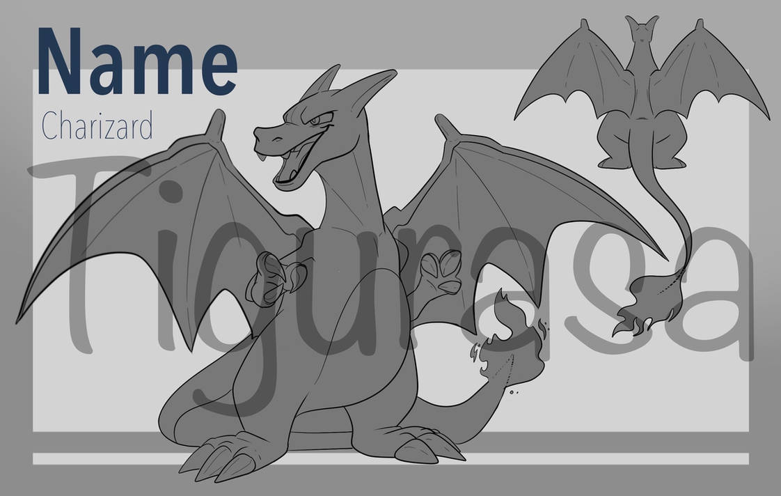 Charizard Ride Base Charizard base by Tigurasa on DeviantArt
