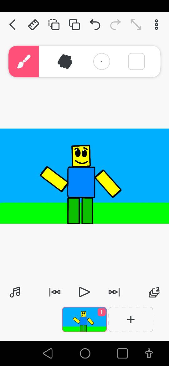 Robloxnoob - Minecraft Roblox Noob Skin