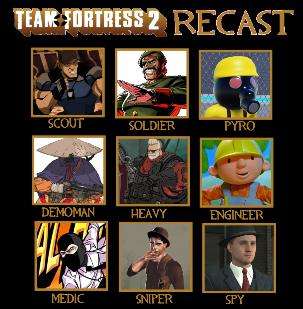 Recast Deviantart Base Team Fortress 2 Recast by thedjeveasjamesbond on DeviantArt