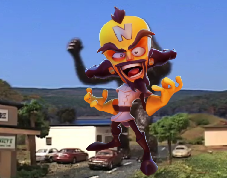 Mayhem Cortex Mayhem/Crash Bandicoot Giant Ape as Dr. Neo Cortex by ...