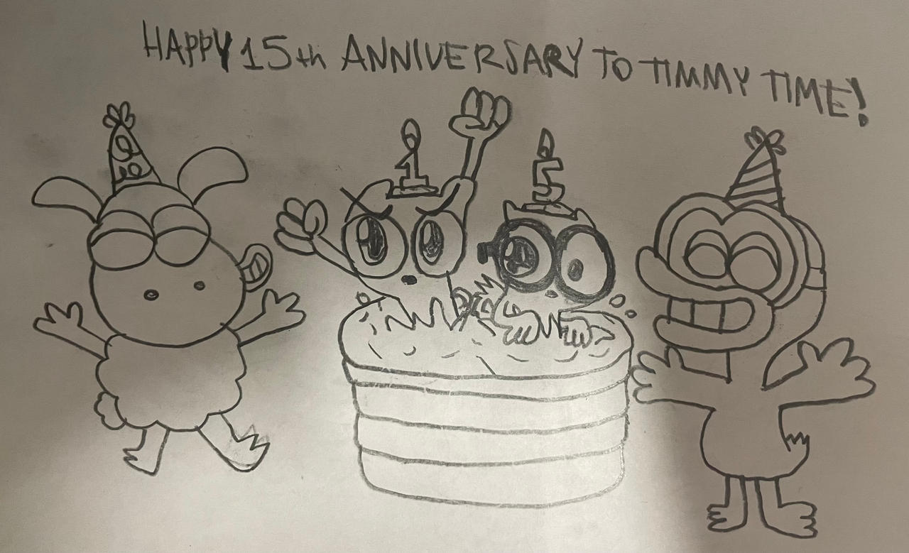 Tmrm Time. Deviantart Happy 15th Anniversary To Timmy Time by SANDBBFan on DeviantArt