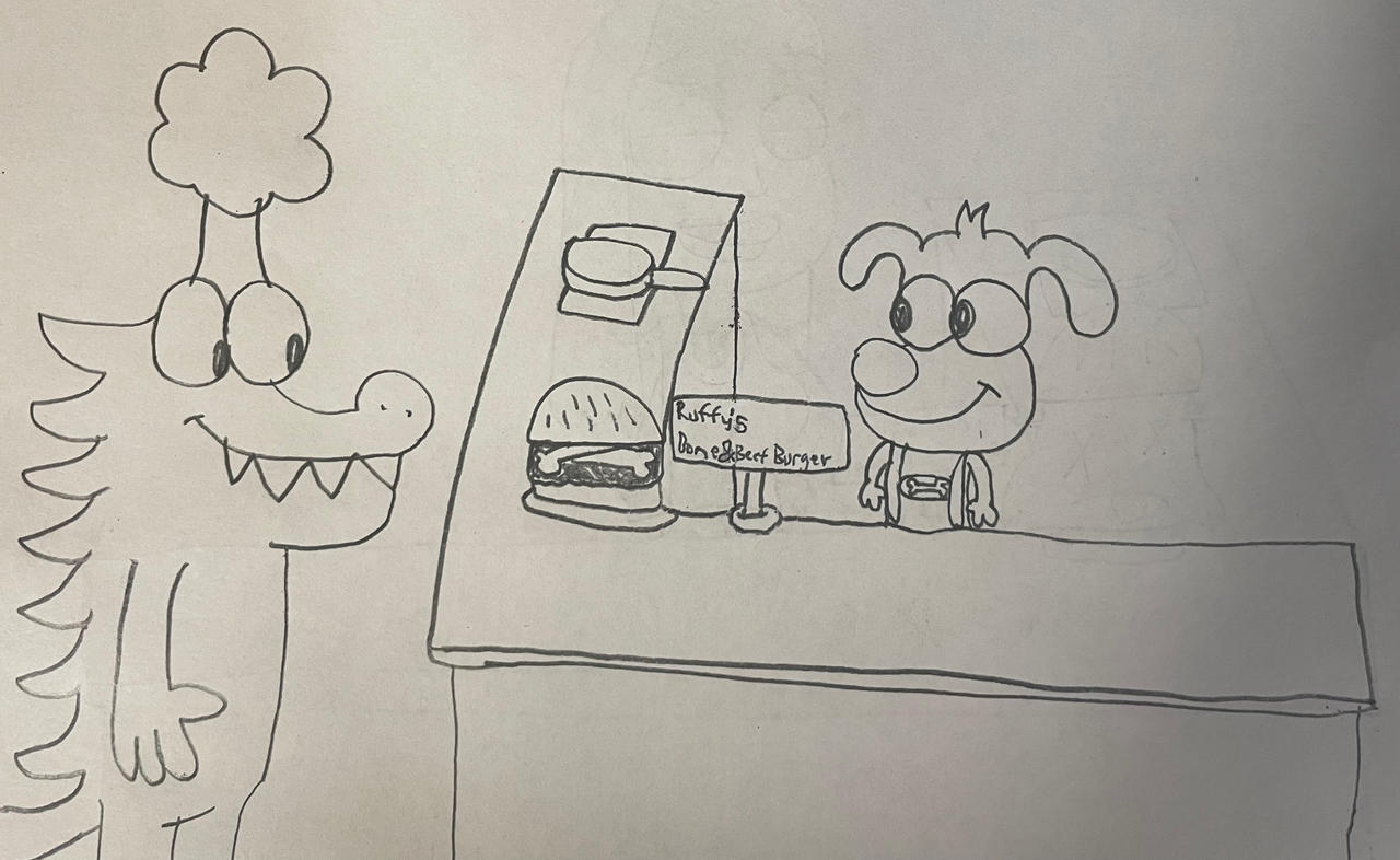 Cook Crocs Ruffys Burger For Cool Crocs Cook Off by SANDBBFan on DeviantArt