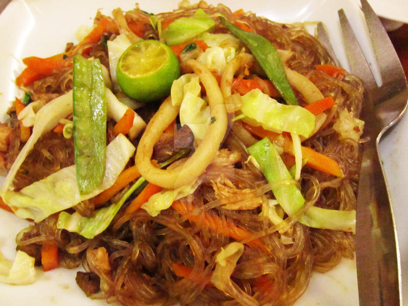 Stir Fry Glass Noodles by GiftedChild777 on DeviantArt