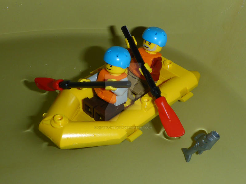 Rafting Lego by GiftedChild777 on DeviantArt