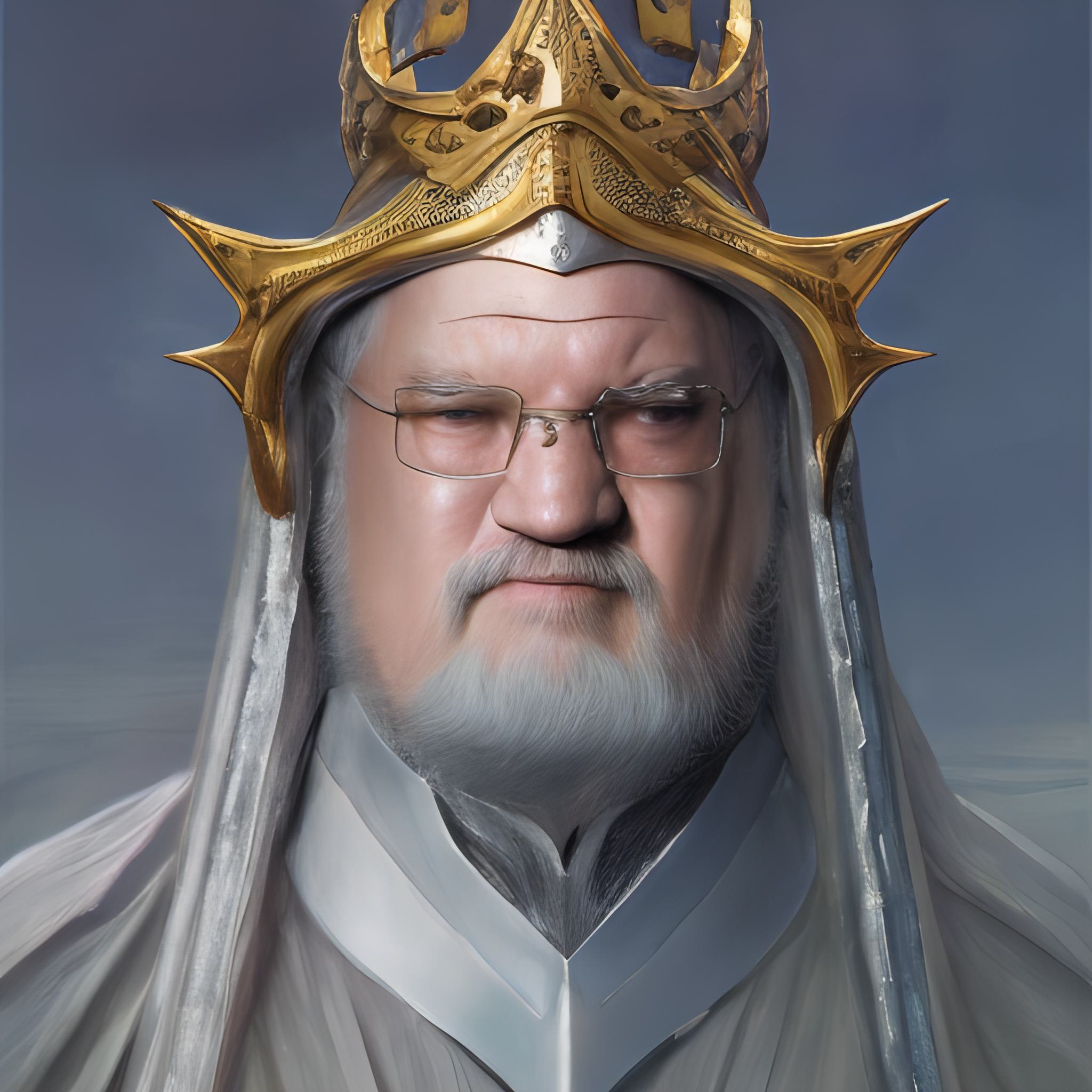 George R.R. Martin in GOT by BadgerCMYK on DeviantArt