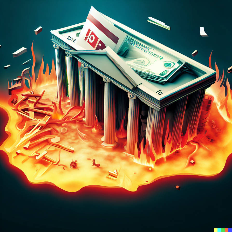 Bank meltdown 2 by BadgerCMYK on DeviantArt