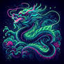 Liquid Neon Dragon 8