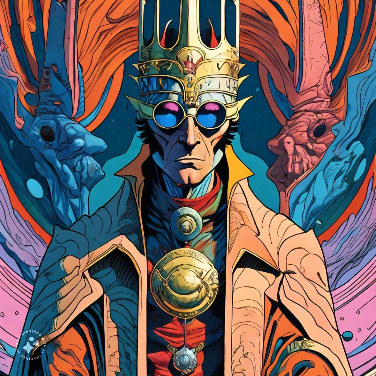 King, style of Moebius by BadgerCMYK on DeviantArt