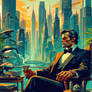 James Bond, inspired by Syd Mead