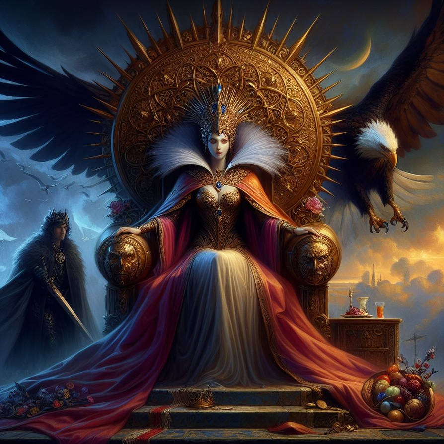 Queen Rune Queen Throne by BadgerCMYK on DeviantArt