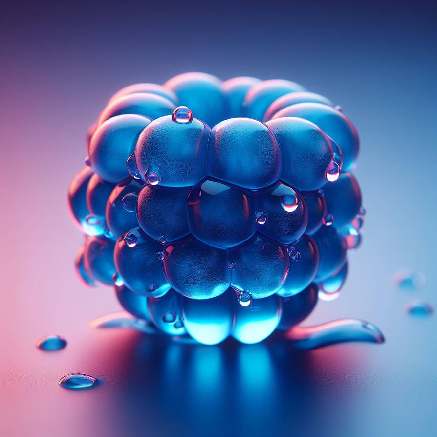 Transparent Blue Raspberry by BadgerCMYK on DeviantArt