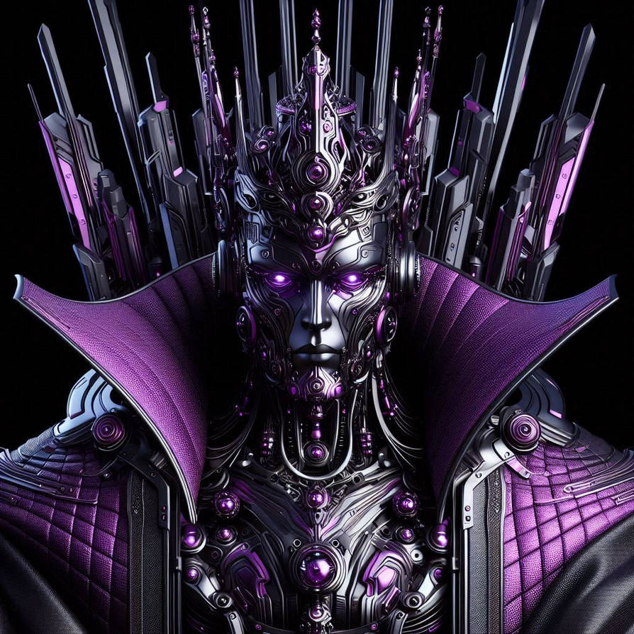 Purple Android King by BadgerCMYK on DeviantArt