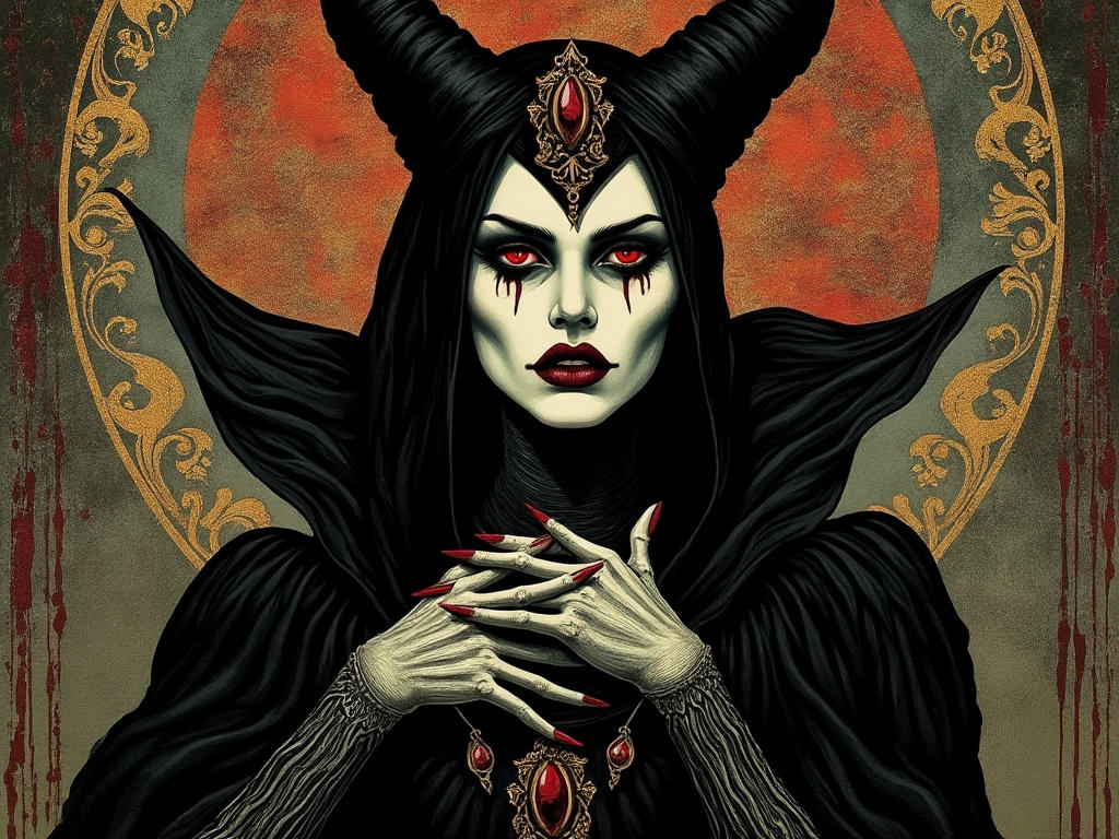 Evil Queen Using Computer Evil queen by BadgerCMYK on DeviantArt
