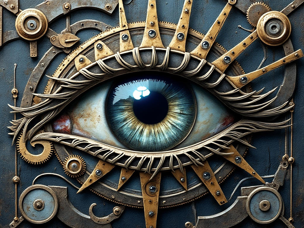 Eye of Providence all-seeing-eye clockwork by BadgerCMYK on DeviantArt