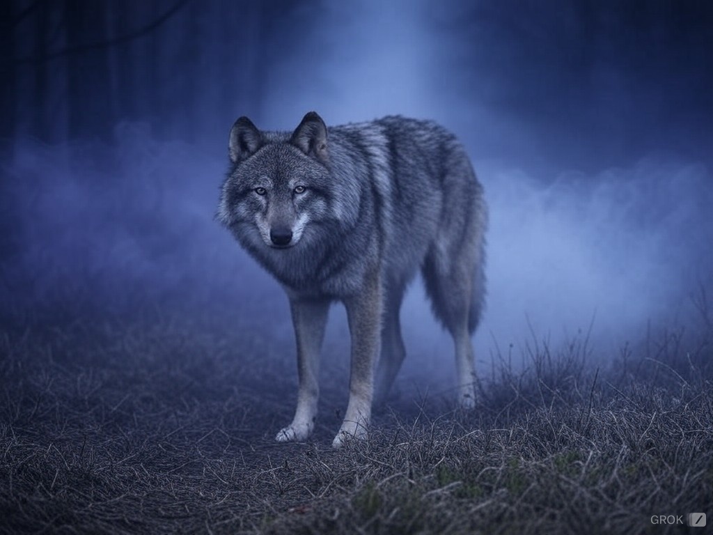 Mist Wolves Wolf emerges from mist by BadgerCMYK on DeviantArt