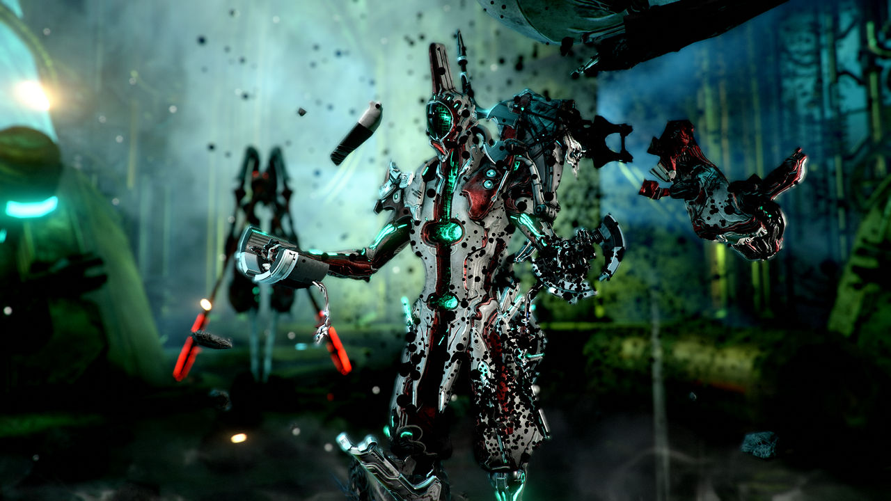 Caliban Robot Warframe Caliban by YonoShin on DeviantArt