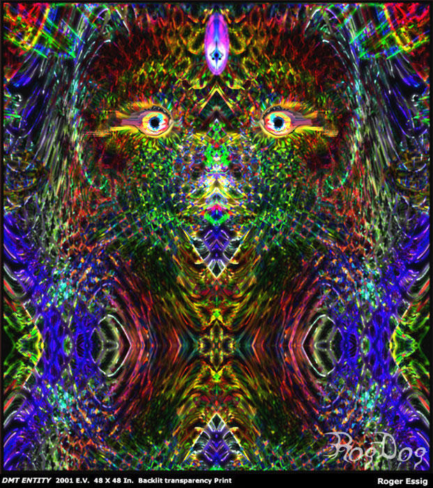 DMT Dimethyltryptamine Entity by rogdog on DeviantArt