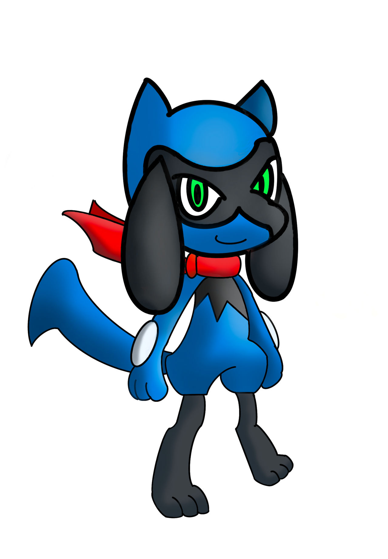 my first riolu fanart by Moran32442 on DeviantArt