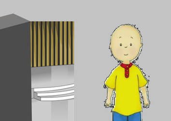 Caillou.........backstage?