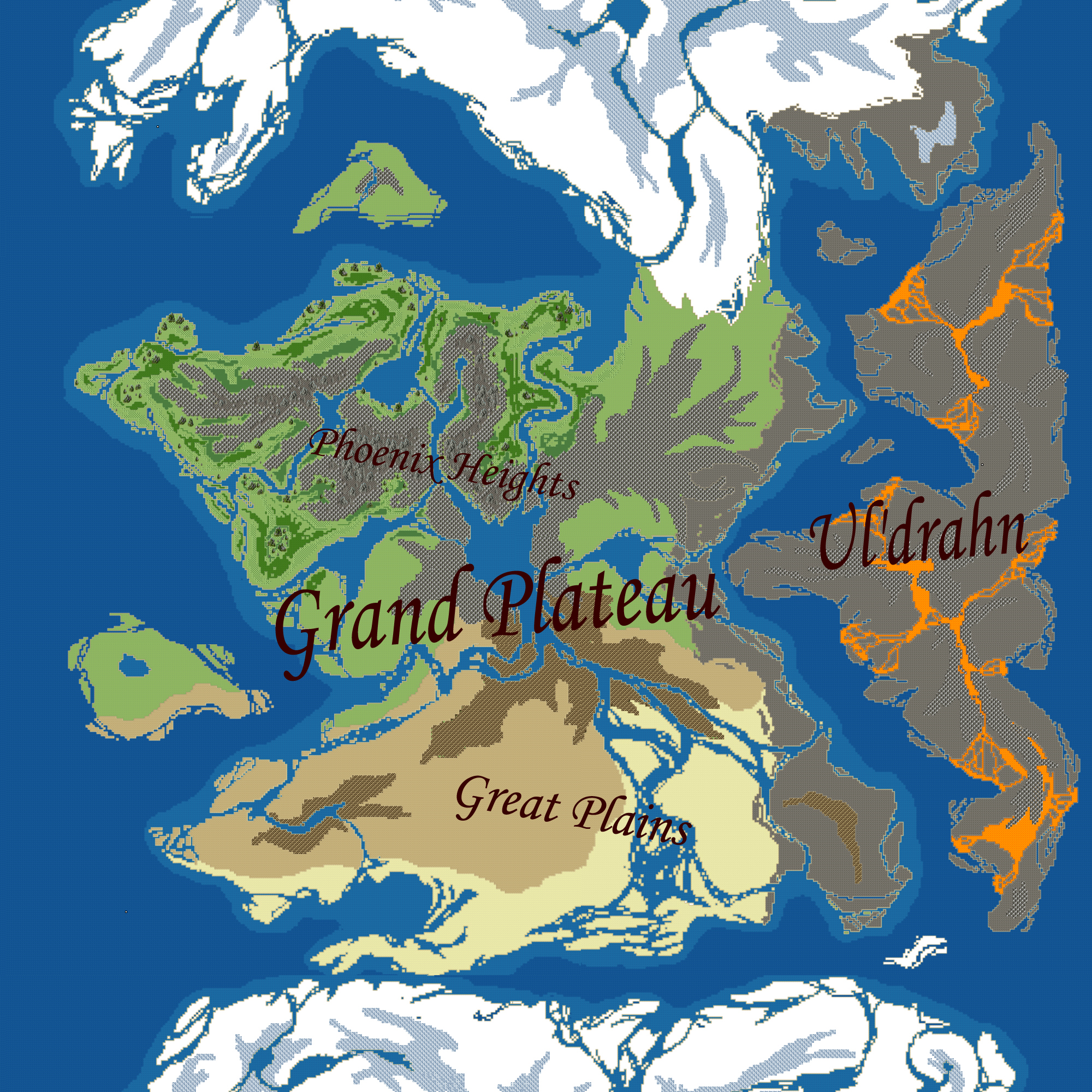 Rpg Maker 500x500 World Map Wip By Lordbuttercookie On Deviantart