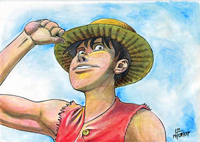 Ruffy watercolor