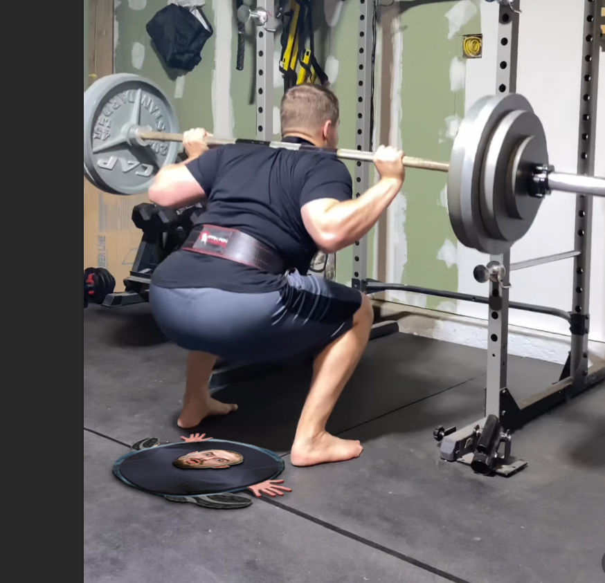 Squashed Razorback Squashed Under Squats by GROUNDPOUNDX on DeviantArt