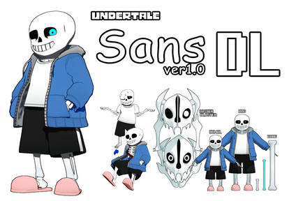 [MMD]Undertale Sans ver1.0  DL