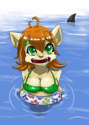 Nice day for a swim by Aggrotard