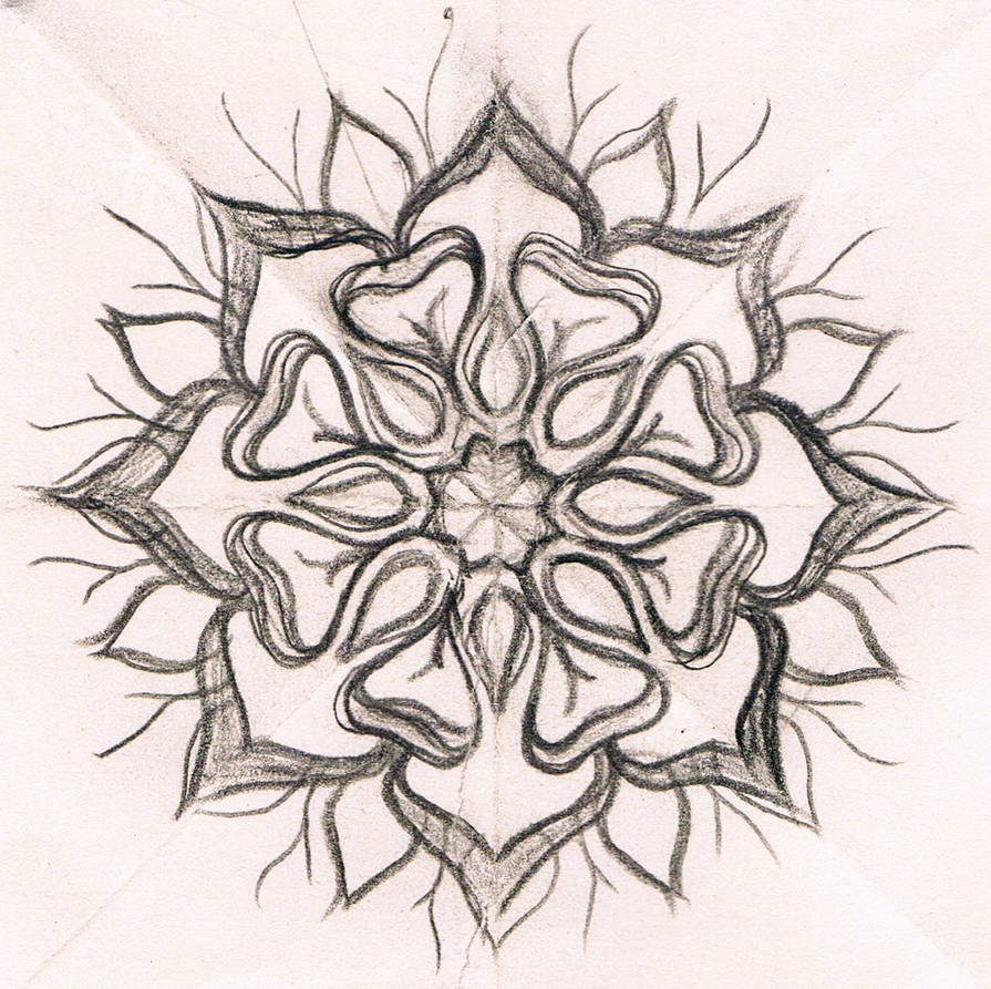 Mandala sketch by lucidlydia on DeviantArt