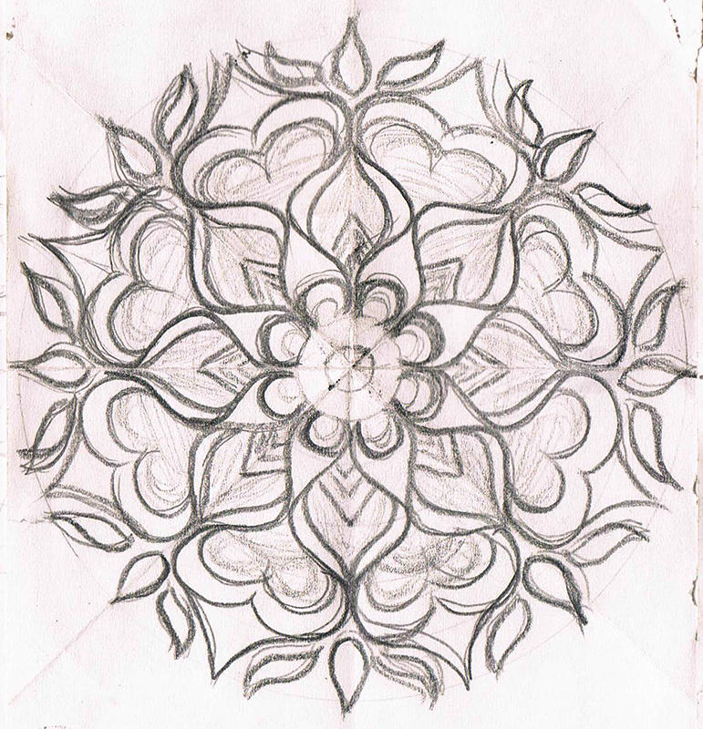 Mandala sketch by lucidlydia on DeviantArt