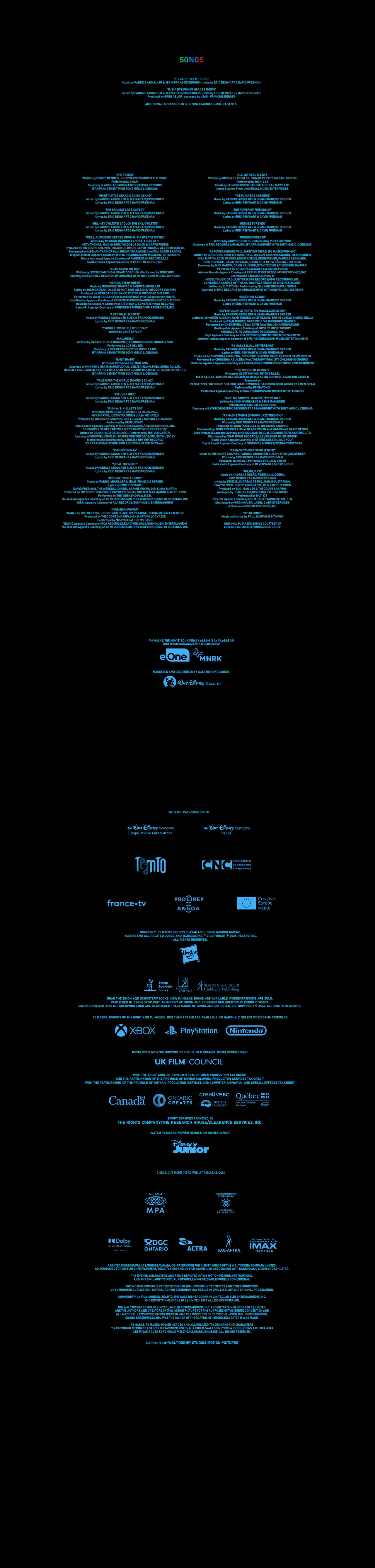 PJ Masks The Movie Credits V2 by JustinProffesional on DeviantArt