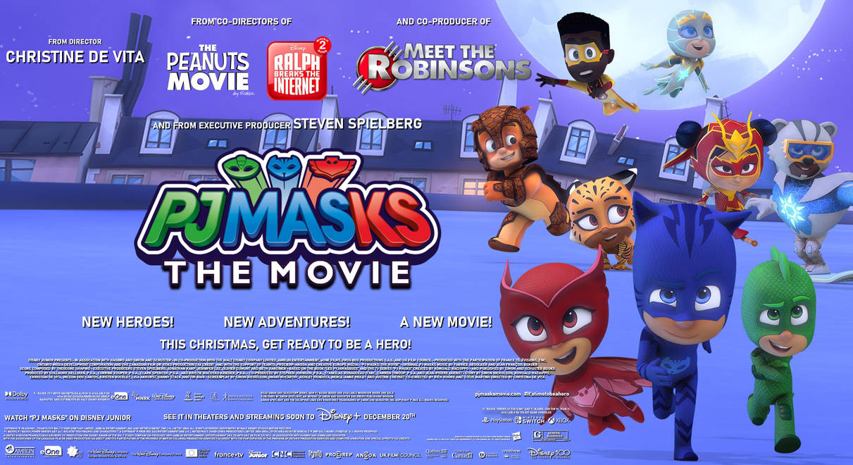 PJ Masks The Movie 2024 Poster by JustinProffesional on DeviantArt